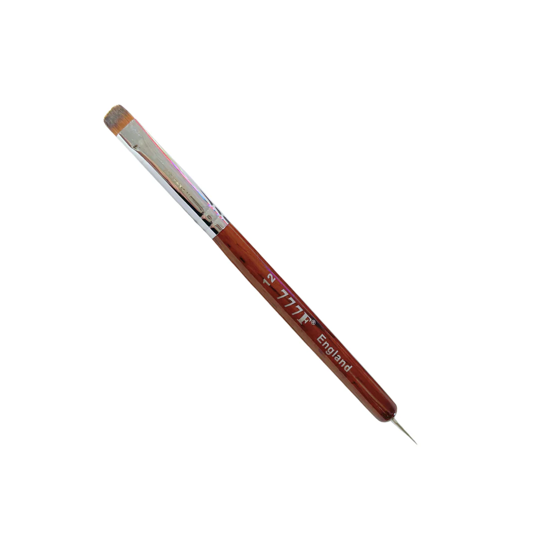 777 Red Wood French Clean Brush - Image 3