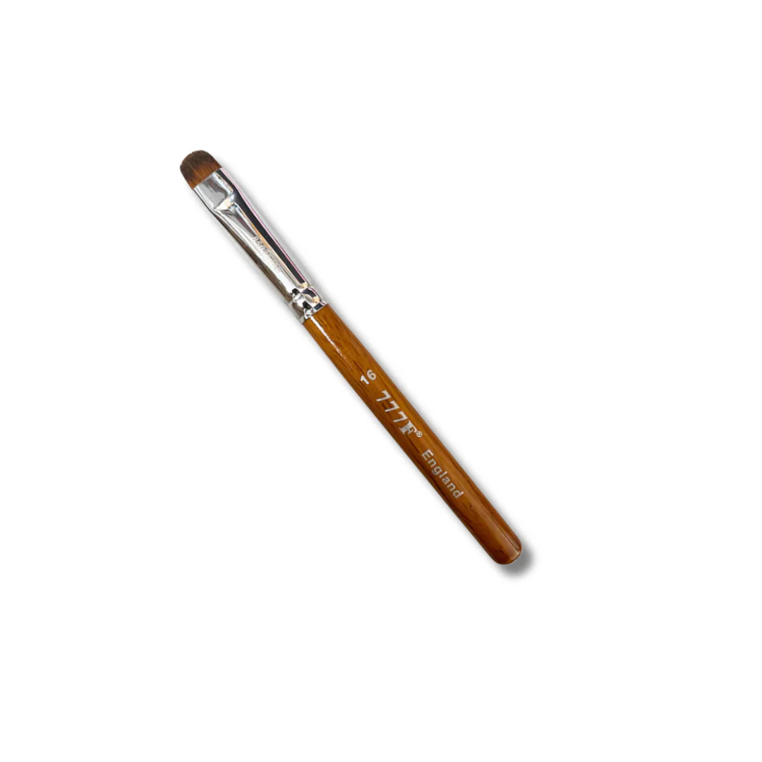 777 Red Wood French Clean Brush - Image 8