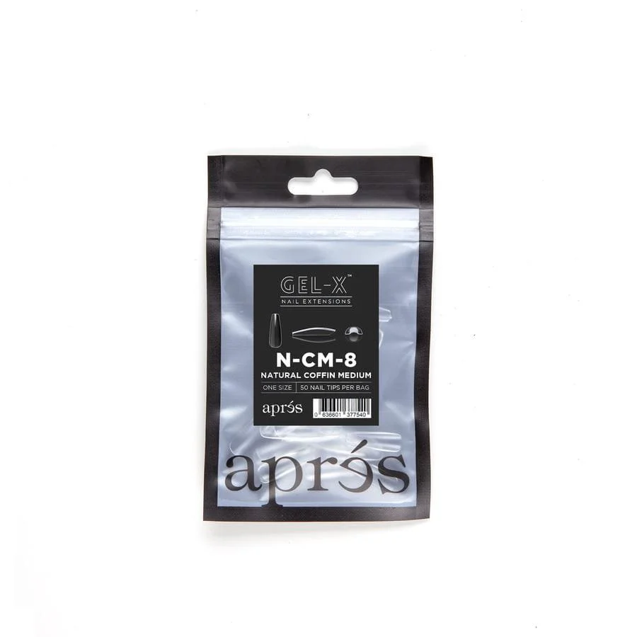 Apres Refill Bags (50pcs) Natural Coffin Medium - Image 14