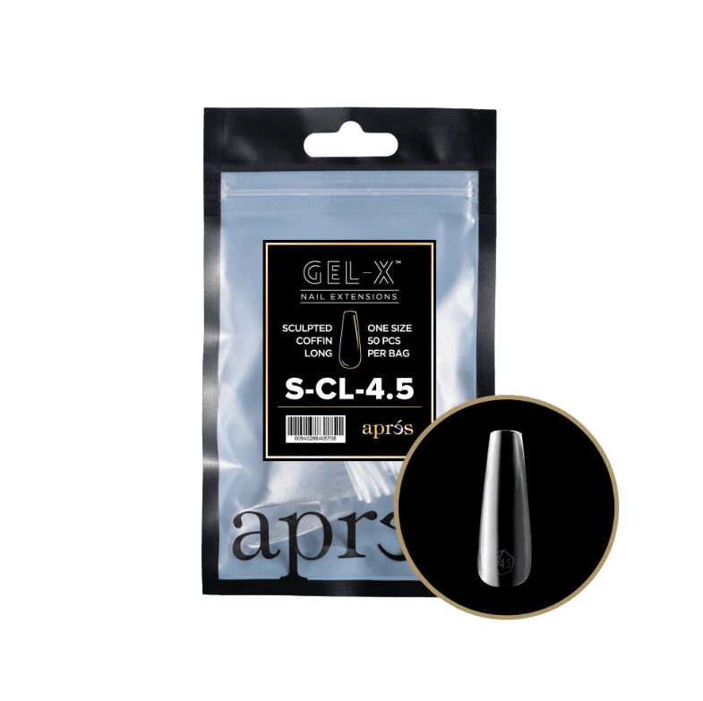 Apres Refill Bags (50pcs) Sculpted Coffin Long - Image 8