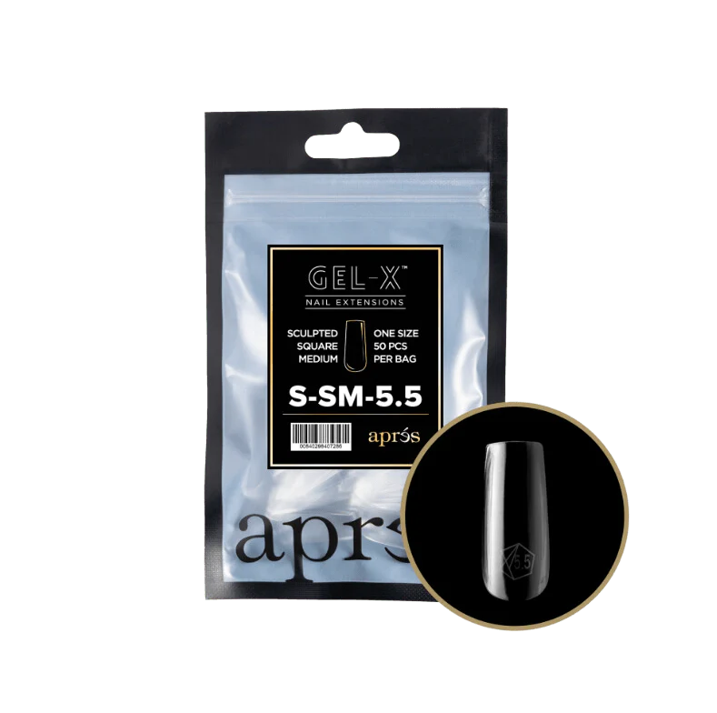 Apres Refill Bags (50pcs) Sculpted Square Medium - Image 11