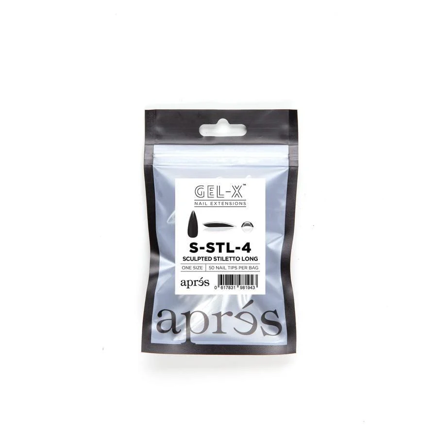 Apres Refill Bags (50pcs) Sculpted Stiletto Long - Image 9