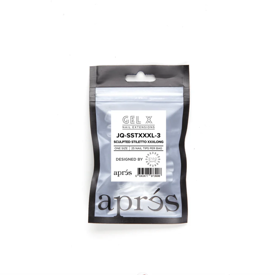 Jenny Queen x Apres Refill Bags (25pcs) Sculpted Stiletto XXX Long - Image 4