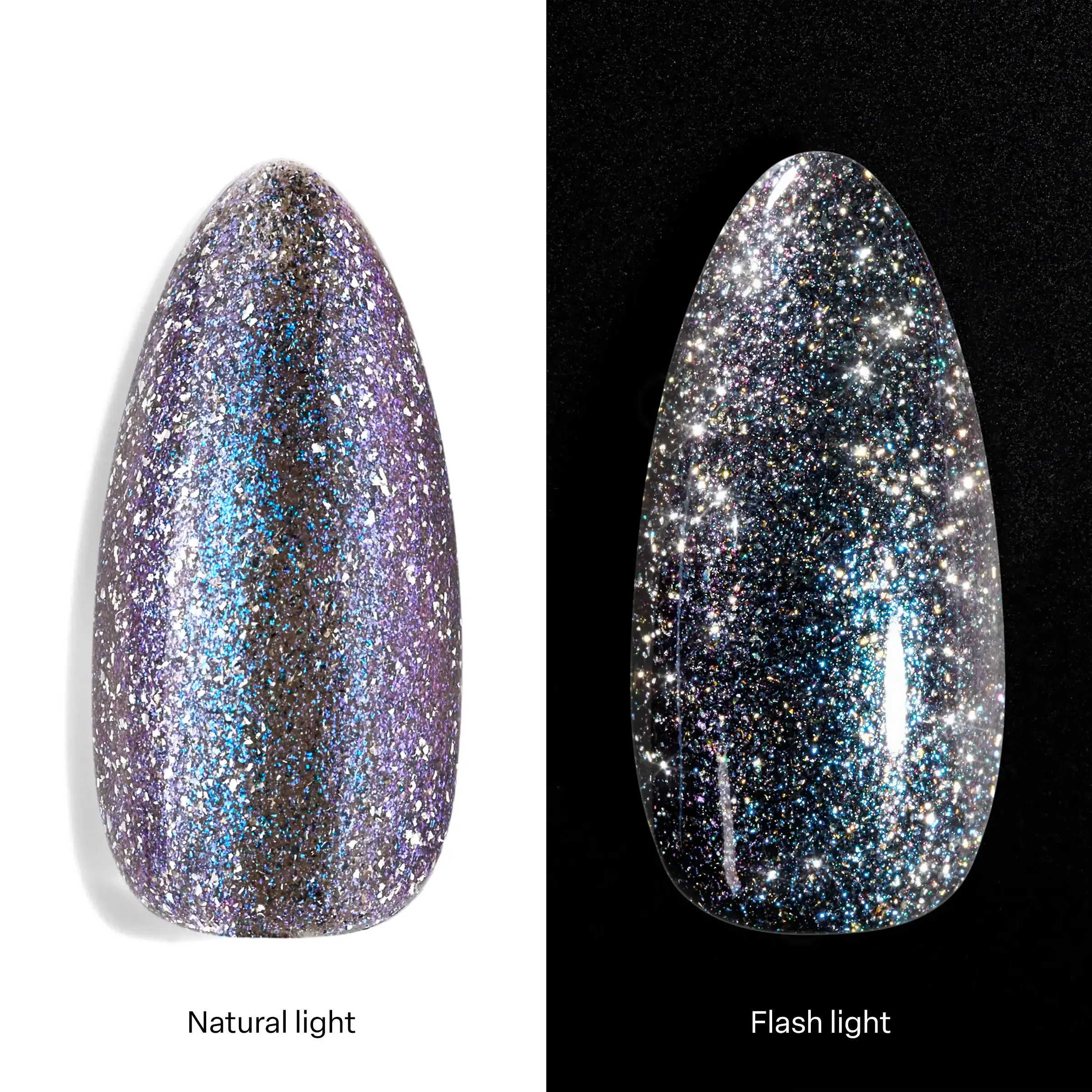 Apres Shimmery Cat Eye - Astral Gel Couleur - Dark Night CE07 - Image 4