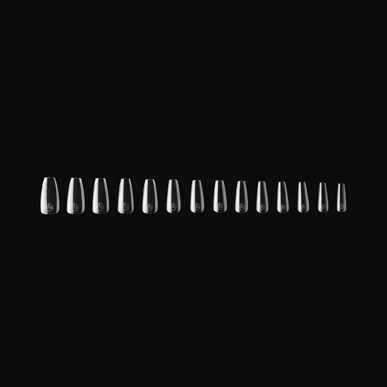 Apres Gel X™ Box of 280pcs Natural Coffin Medium Tips Mini - Image 7