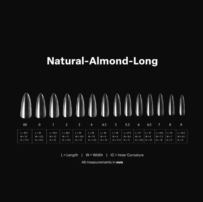 Apres Gel X™ Box of 600pcs 2.0 Natural Almond Tips - Image 9