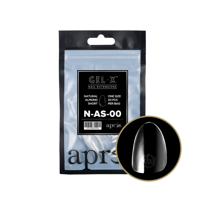 Apres Gel Xâ„¢ Refill Bags (50pcs) Natural Almond Short Tips