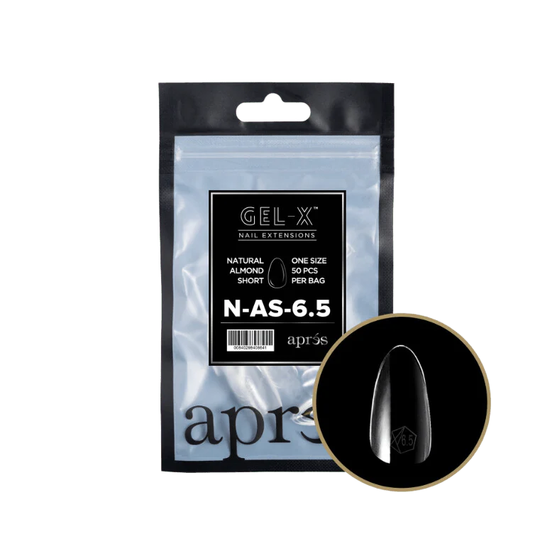 Apres Gel Xâ„¢ Refill Bags (50pcs) Natural Almond Short Tips - Image 11