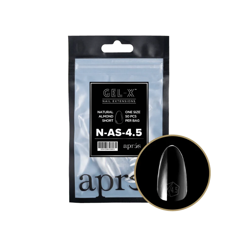 Apres Gel Xâ„¢ Refill Bags (50pcs) Natural Almond Short Tips - Image 7