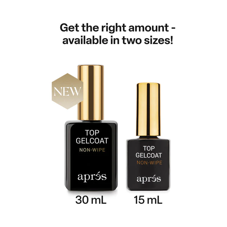 Apres NON WIPE Glossy Gel Top Coat (2 Sizes) - HEMA-Free & TPO-Free - Image 4
