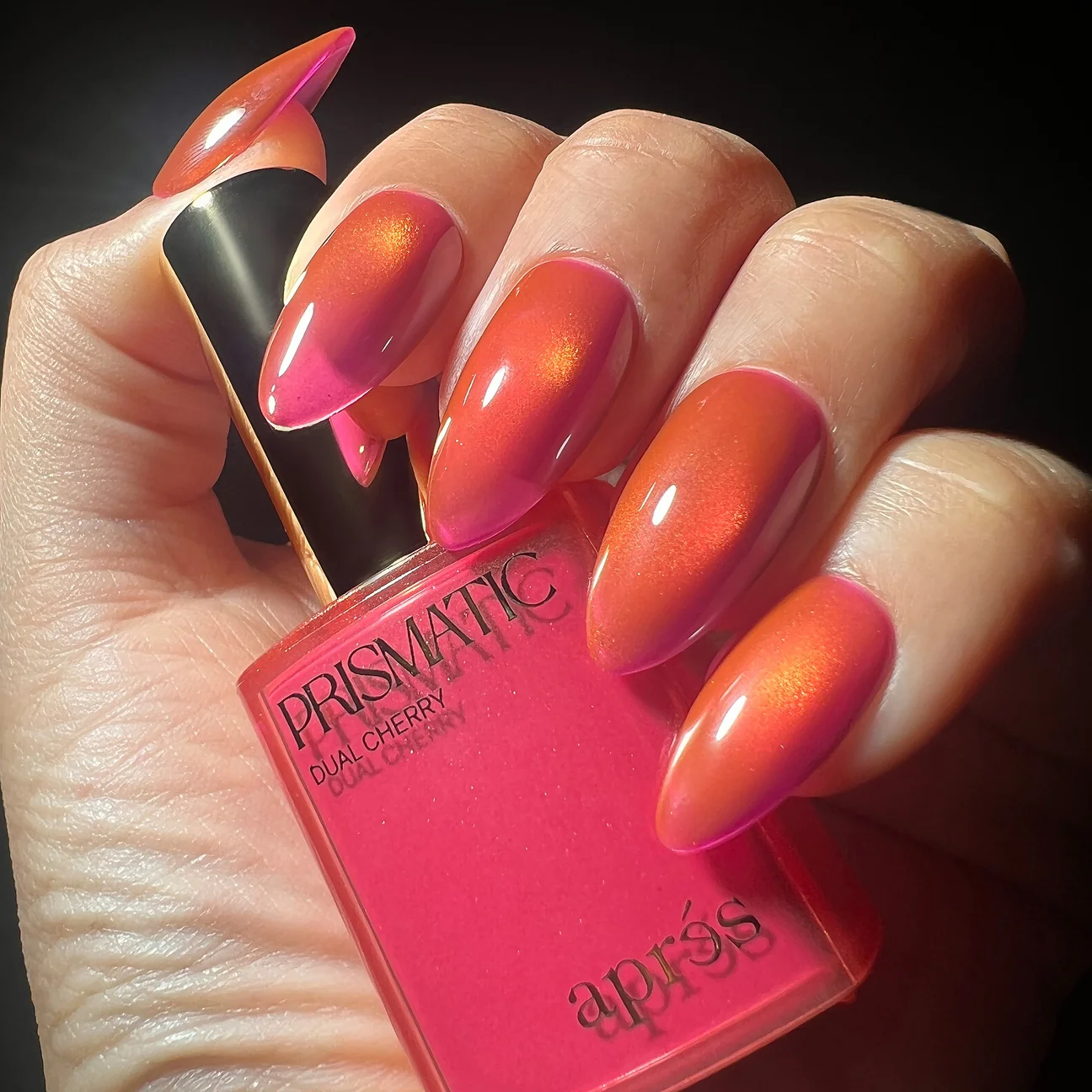 Apres Prismatic Cat Eye - Dual Cherry CE25 (HEMA/TPO/TMPTA-Free) - Image 4