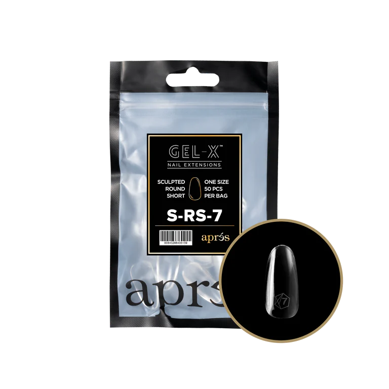 Apres Refill Bags (50pcs) Sculpted Round Short Tips - Image 18