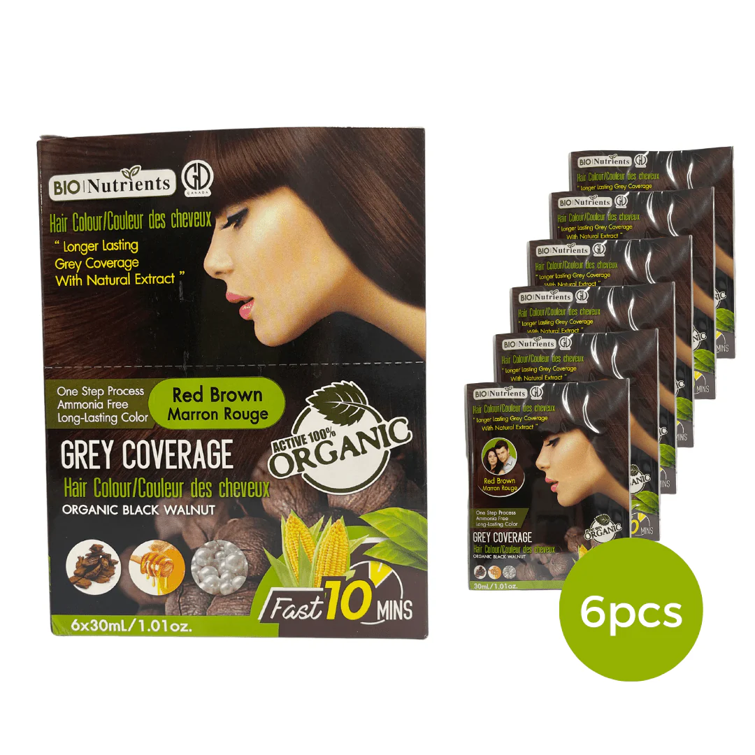 Bio Nutrients Hair Colour Grey Coverage (8 Colors) - Image 4