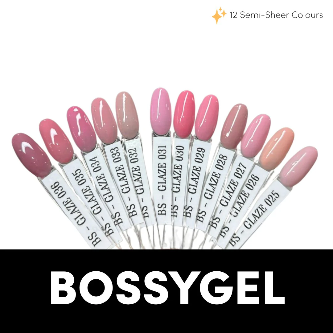 Bossy Gel Polish Neutral Glaze Gel 026 - Image 2