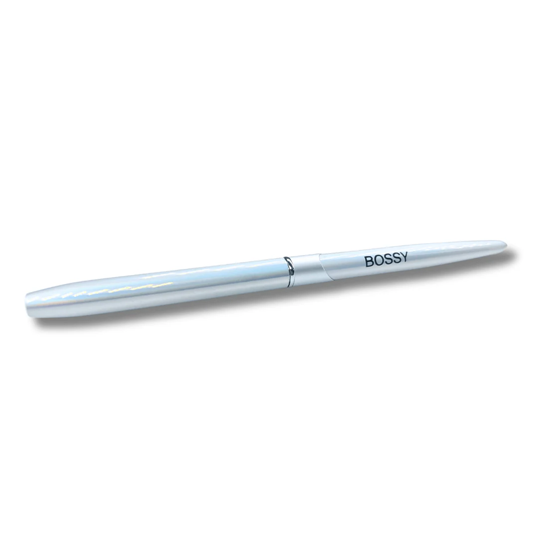 Bossy Professional Gel Brush Silver (2 Styles) - Image 3