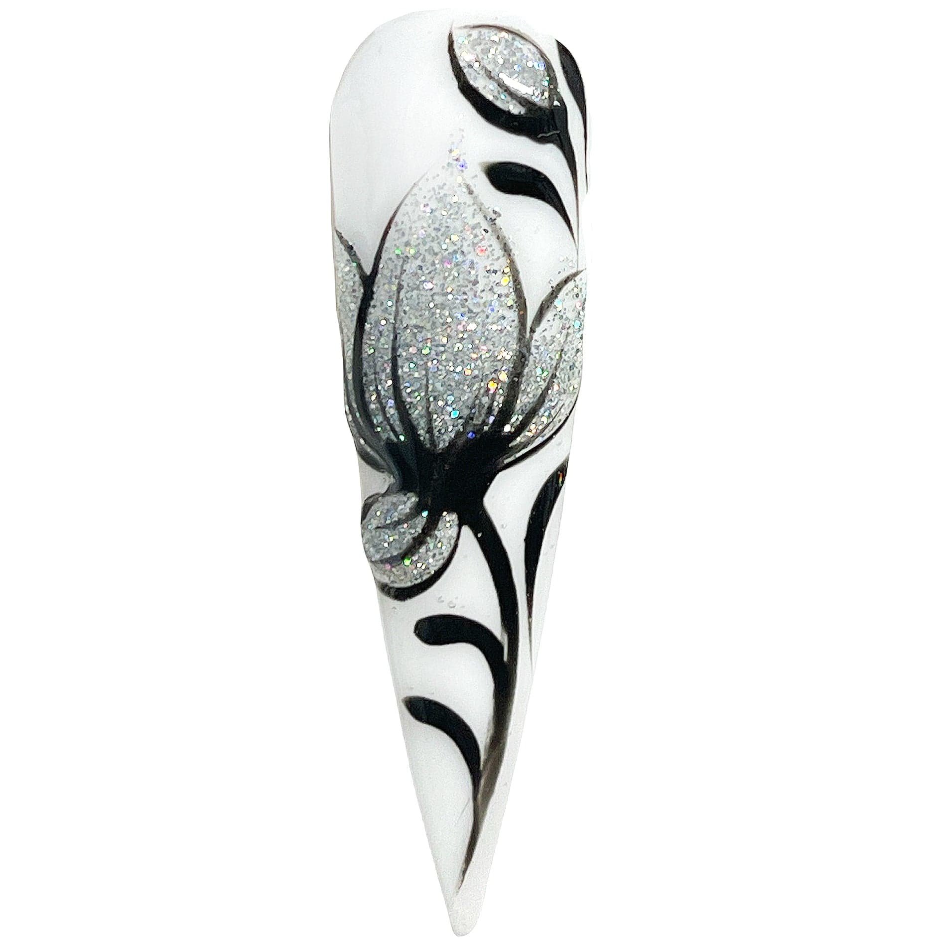 BOSSY Gel Art Liner 016 Holo Silver Glitter