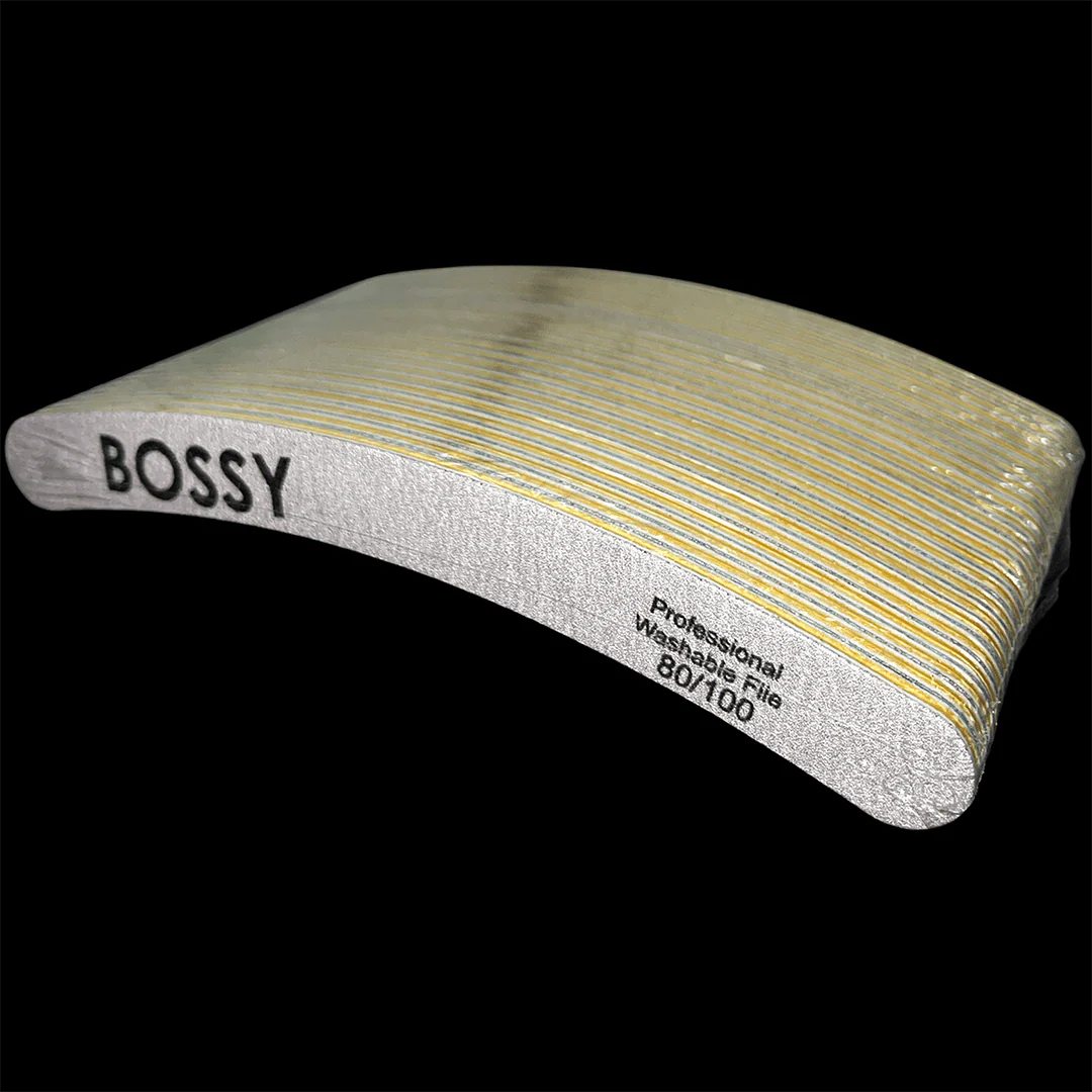 BOSSY Washable File Curve ZEBRA (80/100) - Image 2