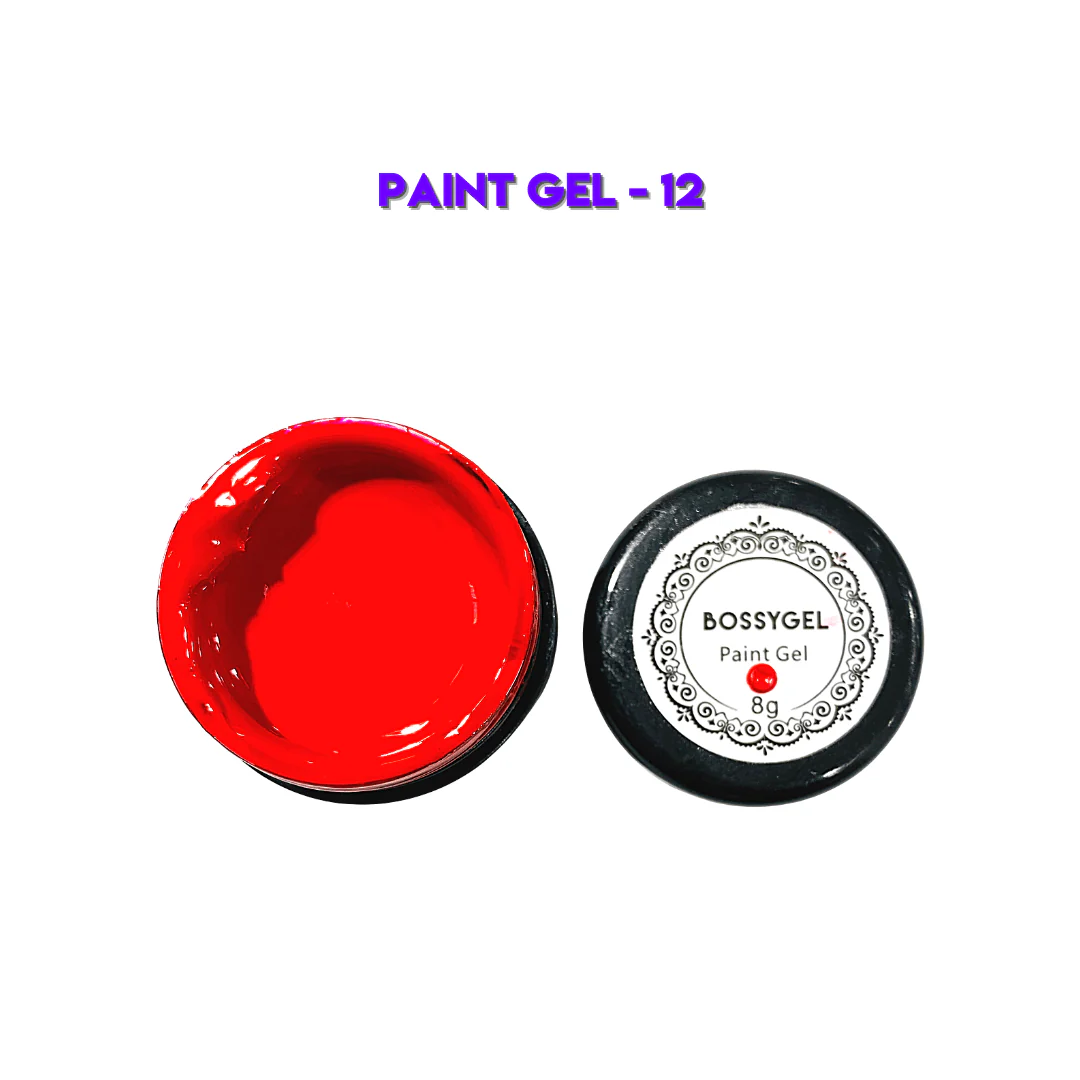 BOSSY PAINT GEL 07 RED 8G