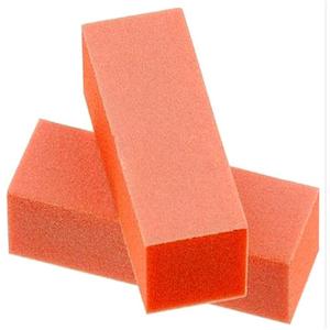 JNBS Nail Buffer Block 3 Way Orange - Image 2