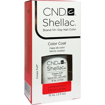 CND Shellac 108 Cream Puff (2 Sizes) - Image 2