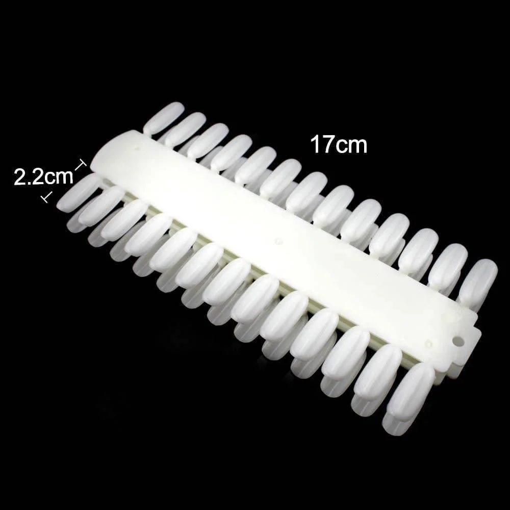 JNBS Nail Swatch Sample Display Rectangular Natural (2 pcs/pack)