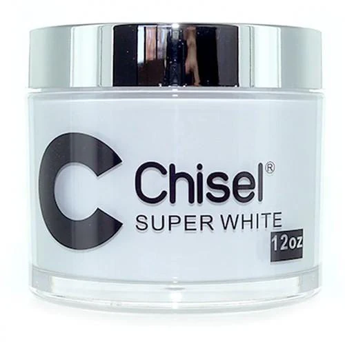Chisel Nail Art Dipping Powder 12oz Super White