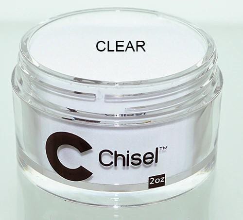 Chisel Nail Art Dipping Powder Clear