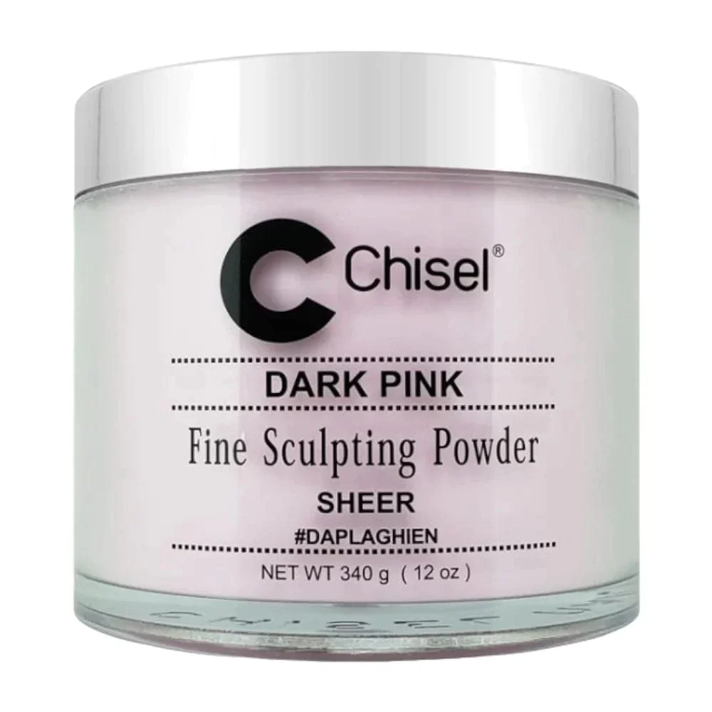 Chisel Nail Art Dipping Powder Dark Pink - Image 2