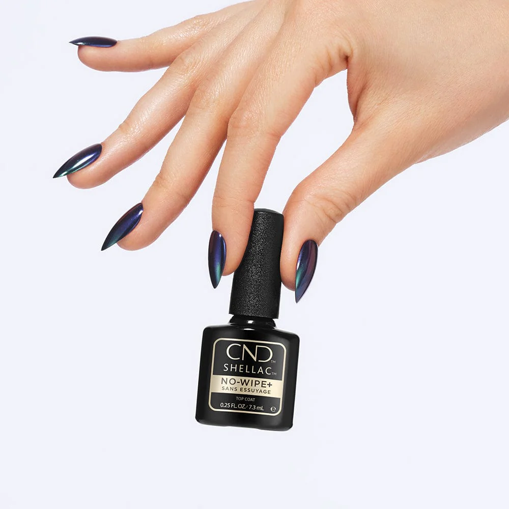 CND Shellac No-Wipe+ Top Coat - Image 4
