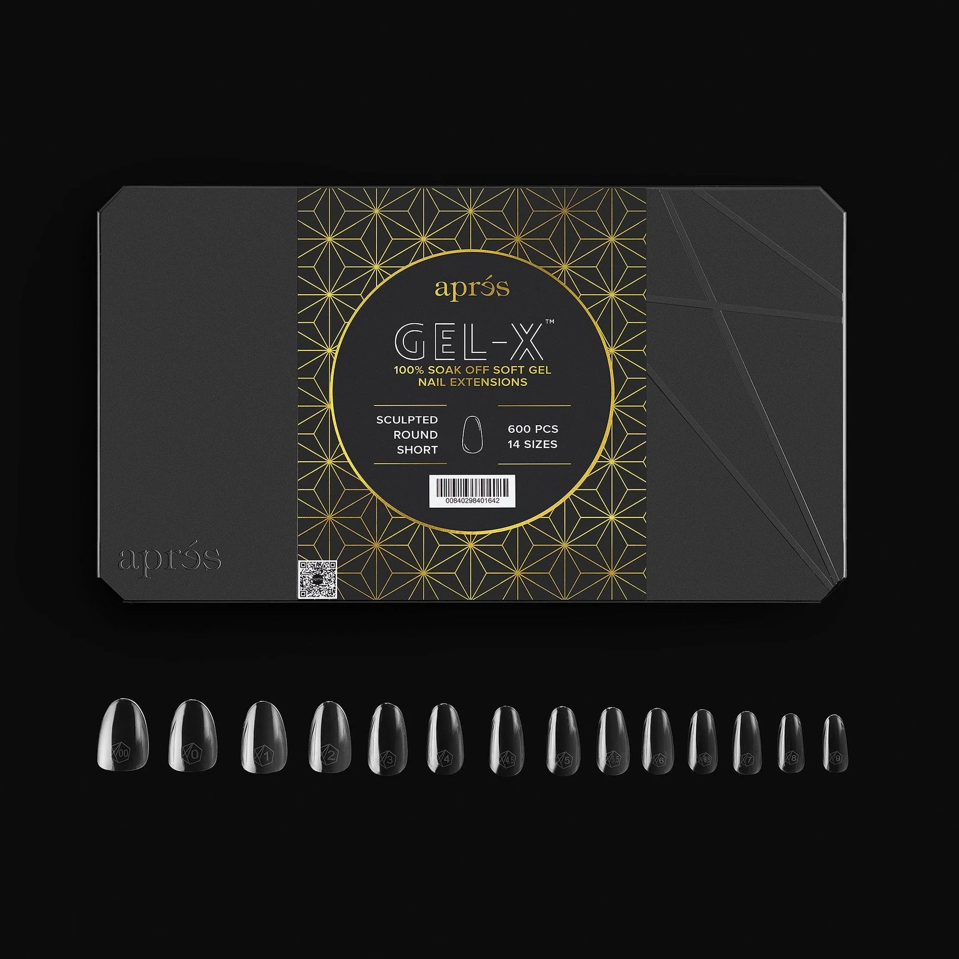 Apres Gel X™ Box of 600pcs 2.0 Sculpted Round Tips - Image 3