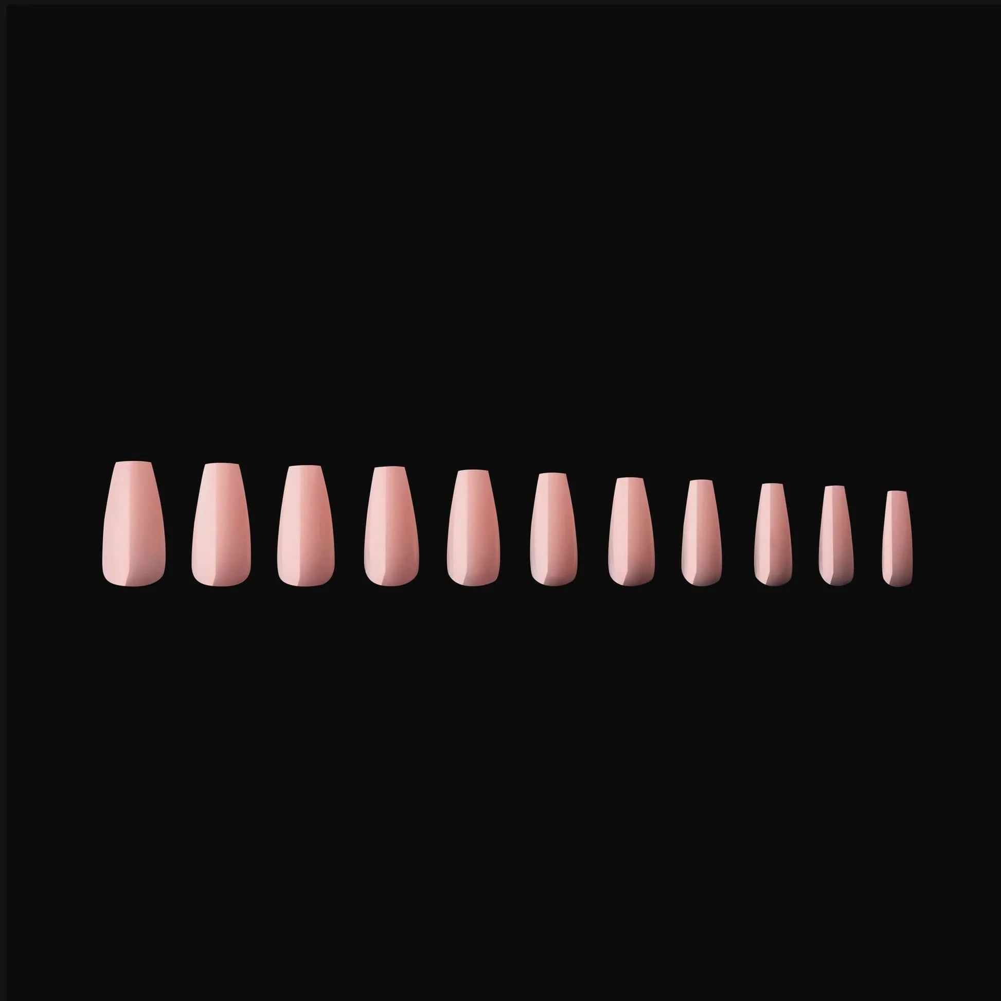 Apres Gel X™ NEUTRALS Box of 150pcs Margot Natural Coffin Tips - Image 9