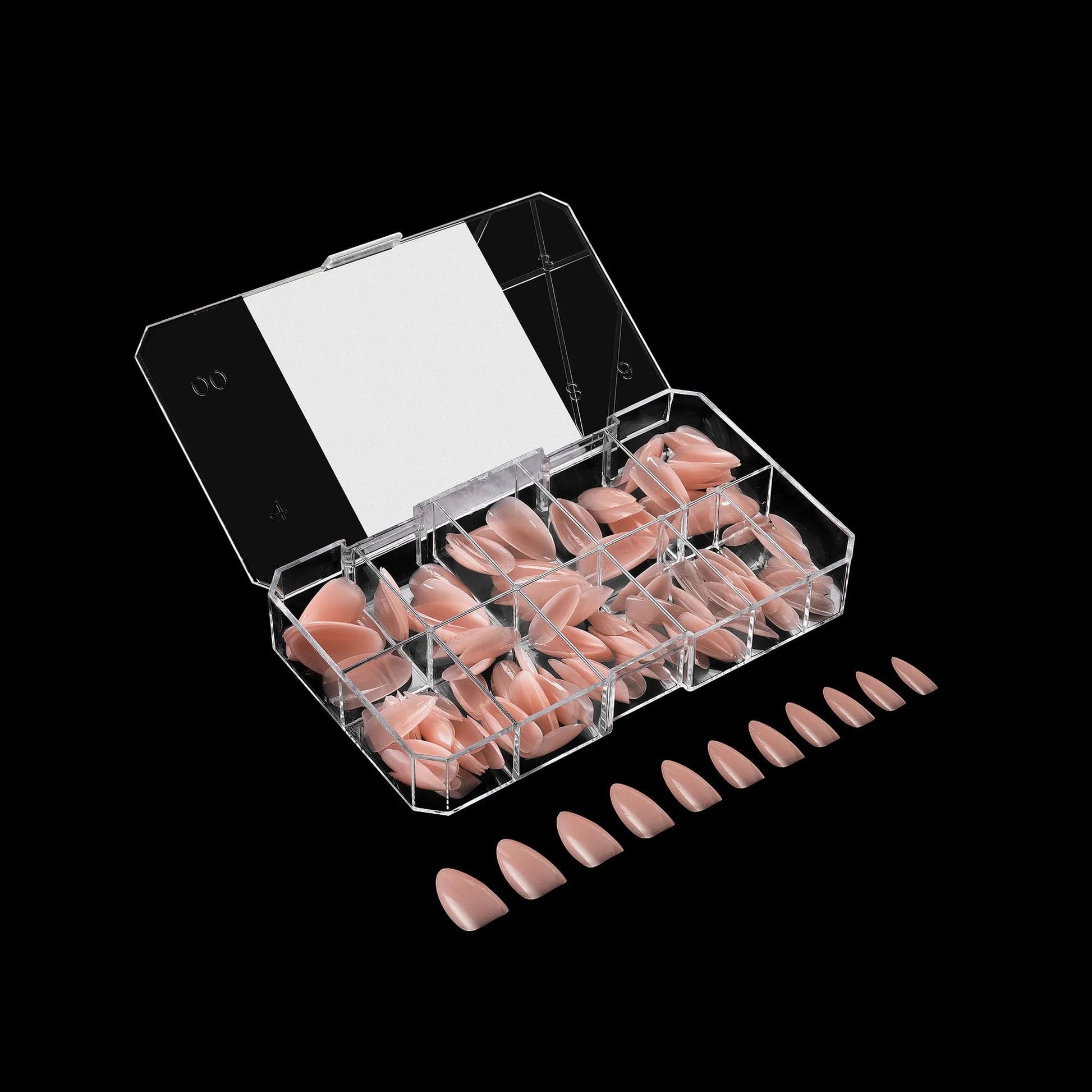 Apres Gel X™ NEUTRALS Box of 150pcs Margot Natural Almond Tips - Image 15
