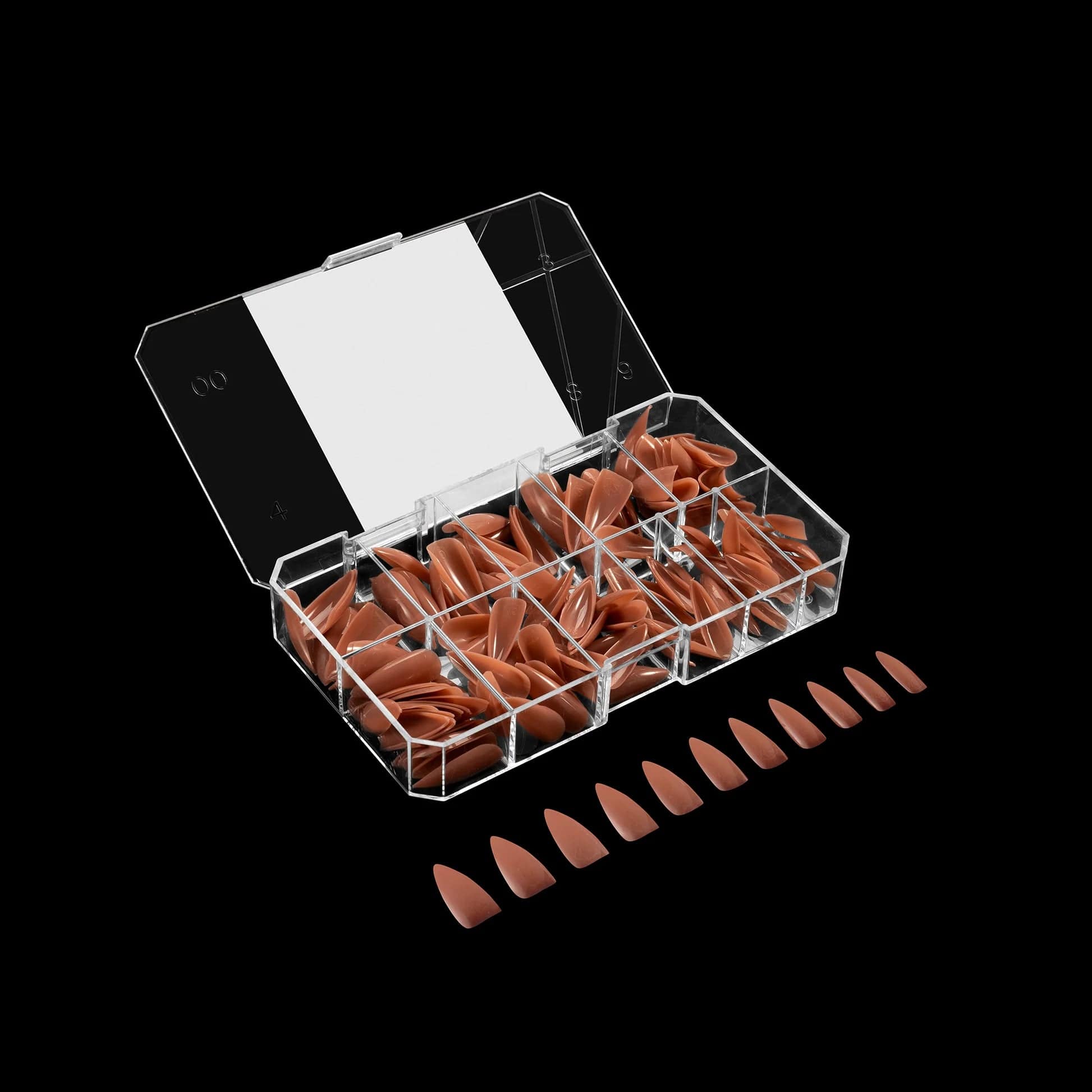 Apres Gel X™ NEUTRALS Box of 150pcs Imani Natural Stiletto Tips - Image 10