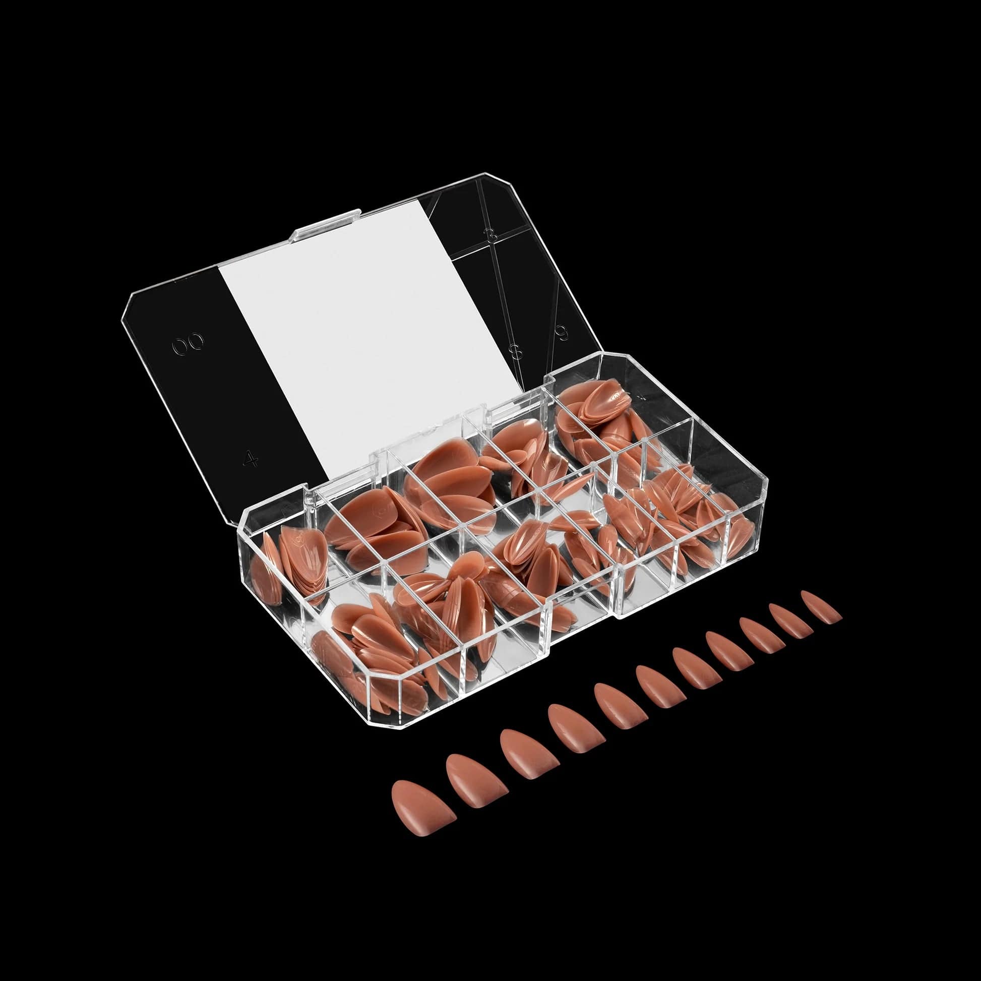 Apres Gel X™ NEUTRALS Box of 150pcs Imani Natural Almond Tips - Image 17