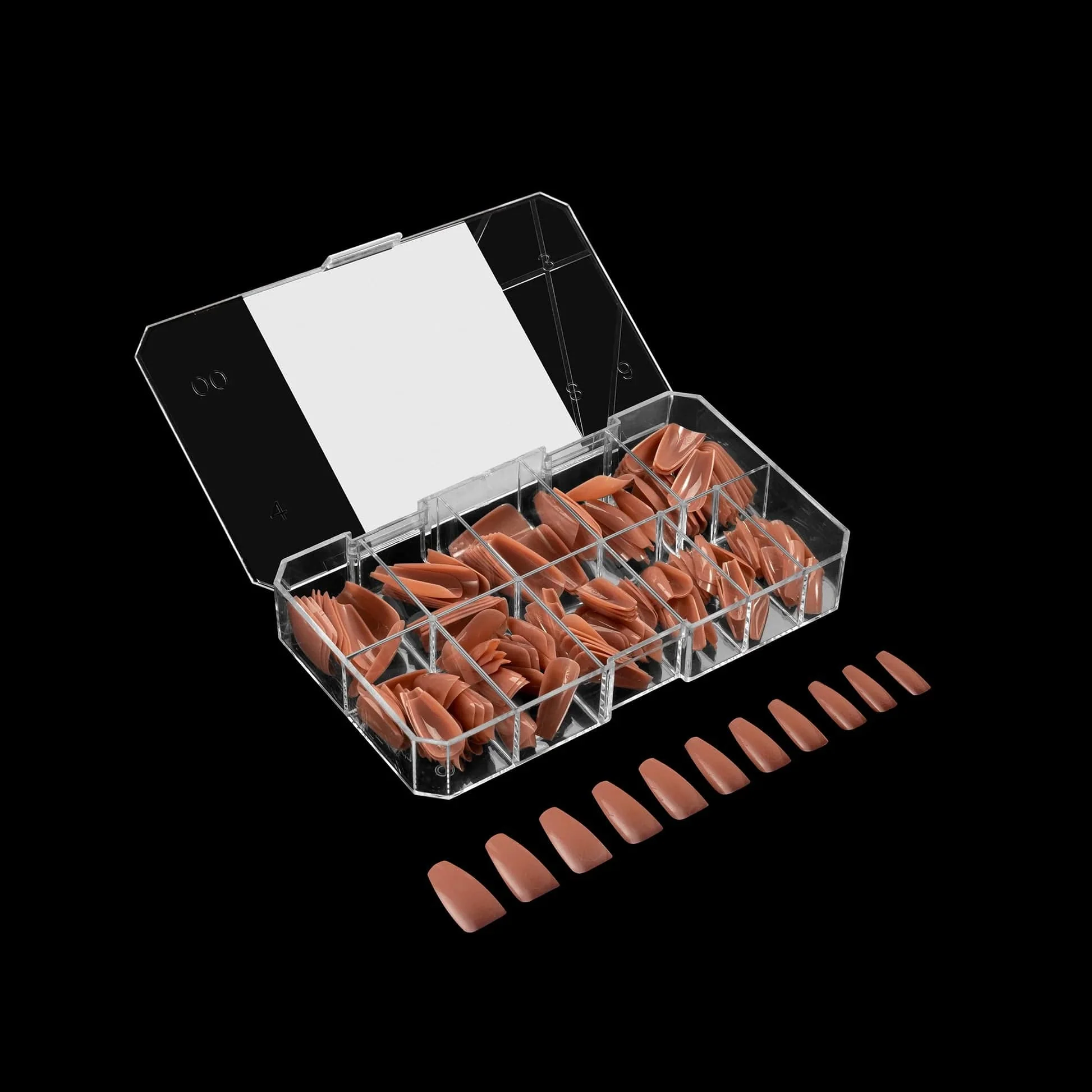 Apres Gel X™ NEUTRALS Box of 150pcs Imani Natural Coffin Tips - Image 11