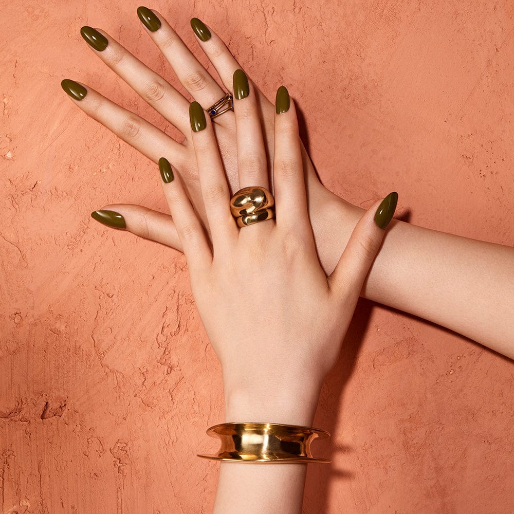 CND Shellac Olive Grove - Image 2
