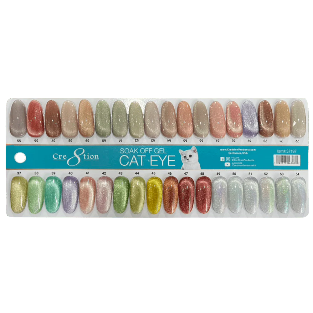 Cre8tion Cat Eye Soak Off Gel Polish (15ml) 039 - Image 2