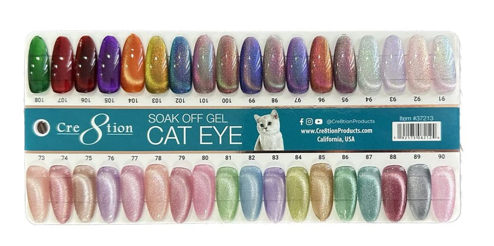 Cre8tion Cat Eye Soak Off Gel Polish (15ml) 075 - Image 2
