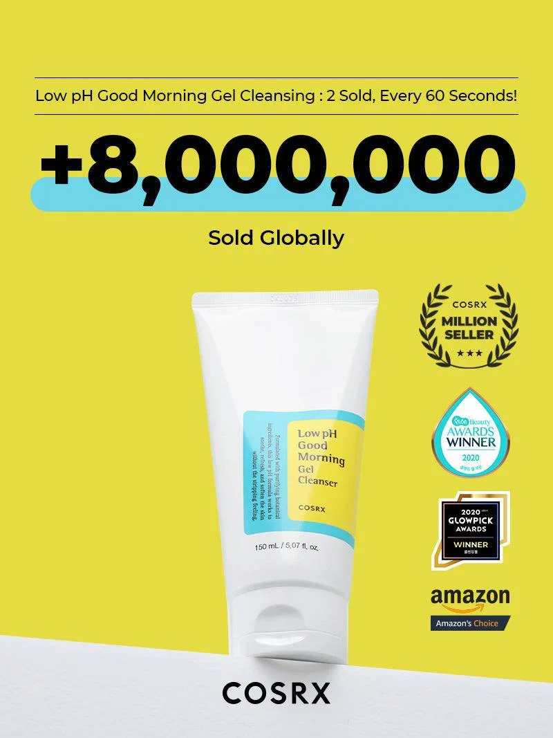 COSRX Low pH Good Morning Gel Cleanser 150ml - Image 2