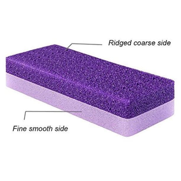 JNBS Foot File Two Sided Pumice Sponges Purple - Image 4