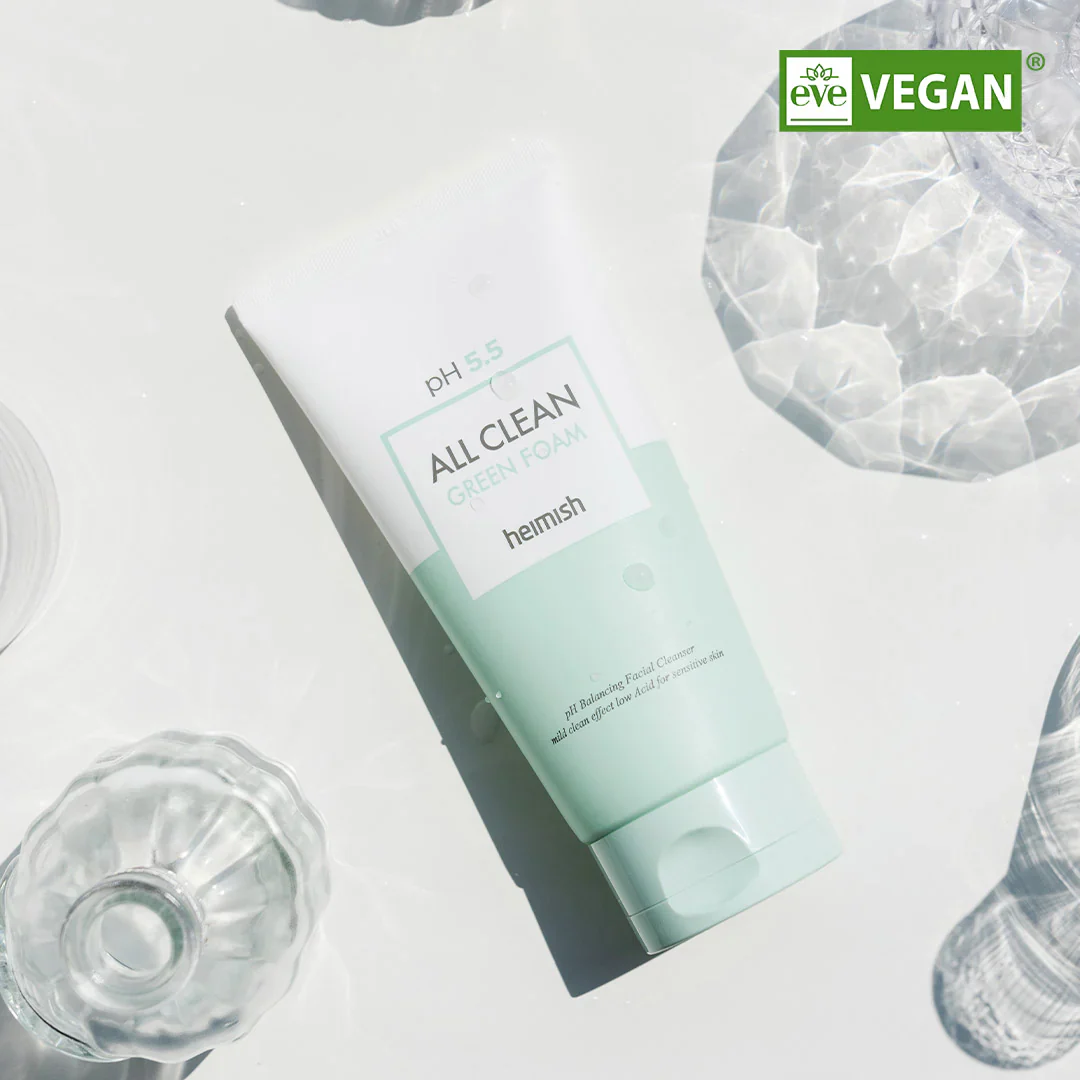HEIMISH All Clean Green Foam pH Facial Balancing Cleanser 150ml/5.07fl.oz - Image 2