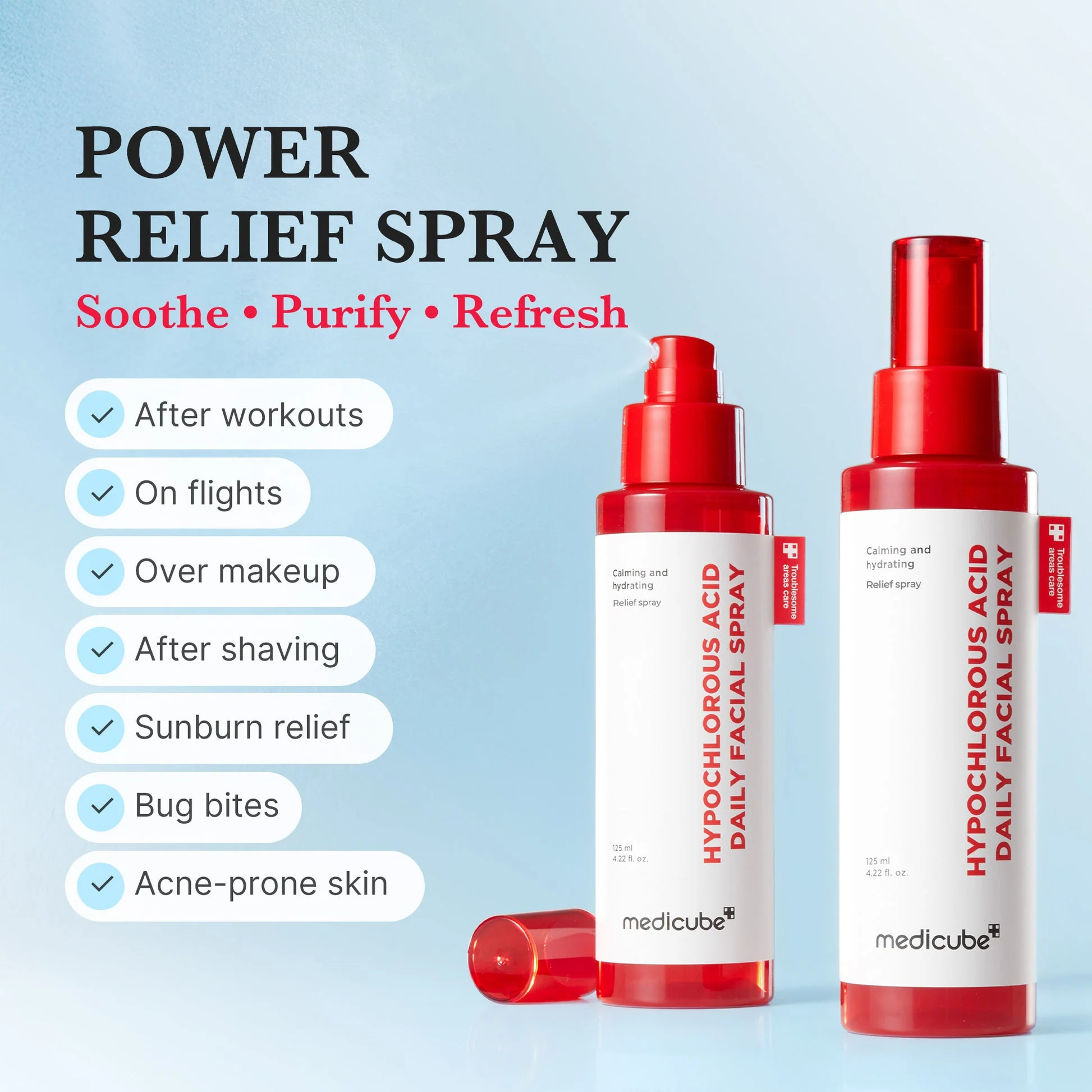 Medicube Hypochlorous Acid Daily Facial Spray 50ml - Image 3