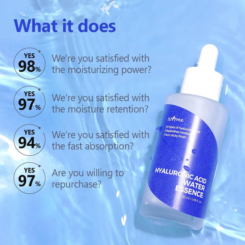 ISNTREE Hyaluronic Acid Water Essence - Image 3