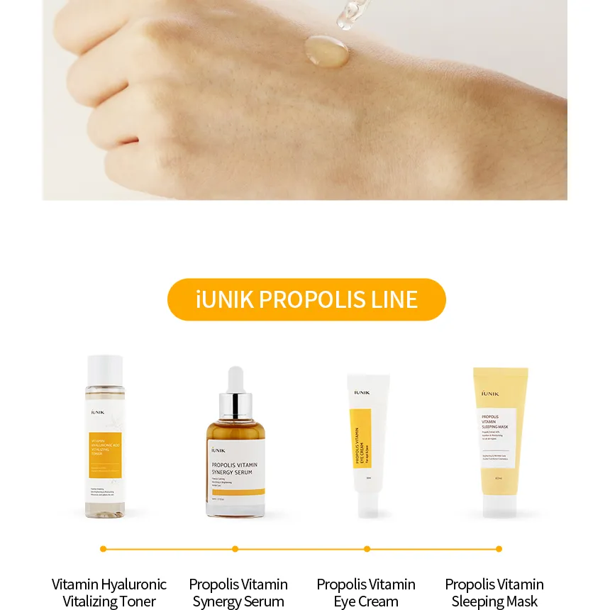 iUNIK Propolis Vitamin Synergy Serum Mini 15mL - Image 11