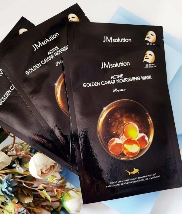 JM Solution Active Golden Caviar Nourishing Mask - Image 2
