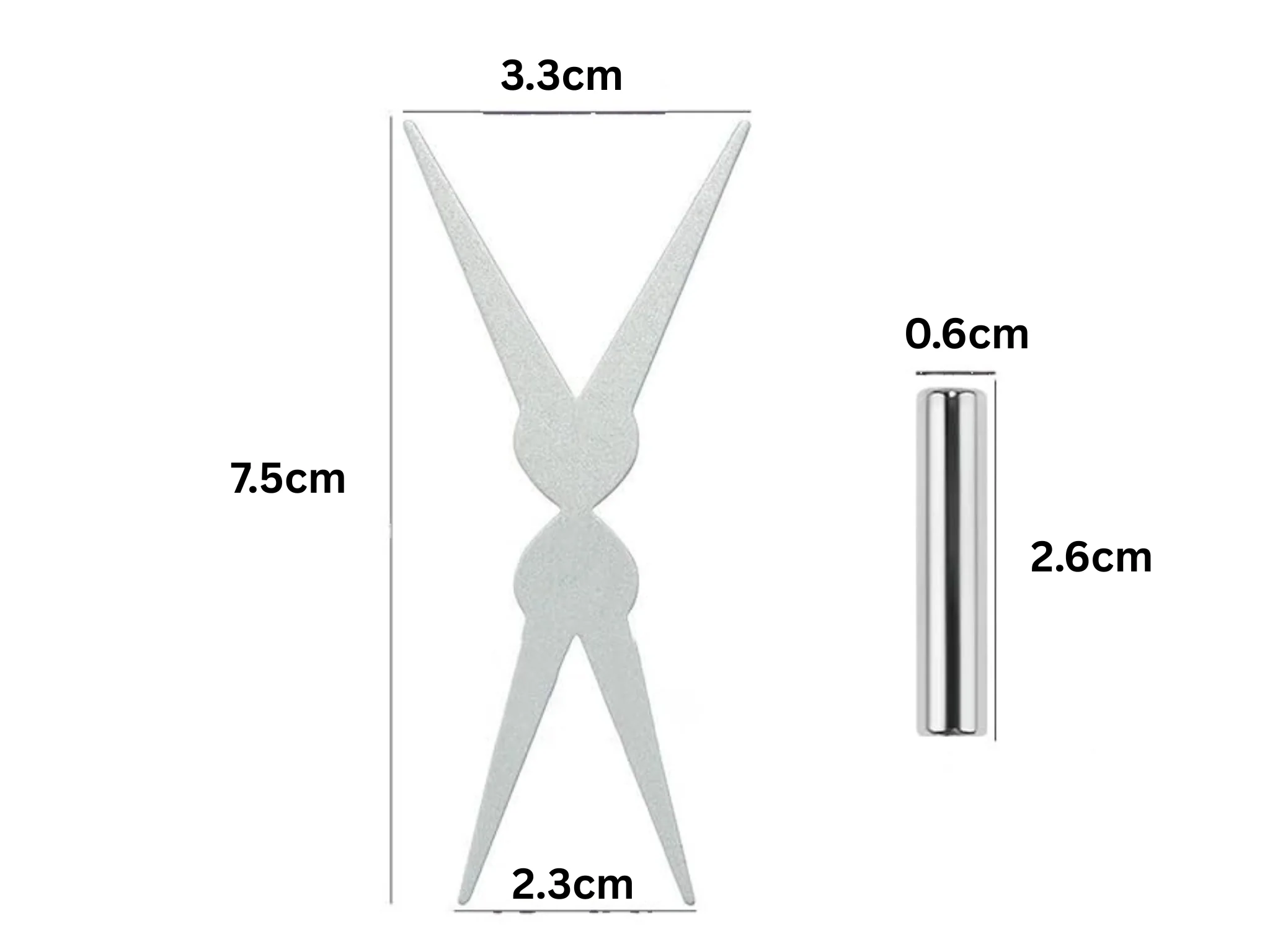 JNBS French Tip Nail Magnet Set - Image 2