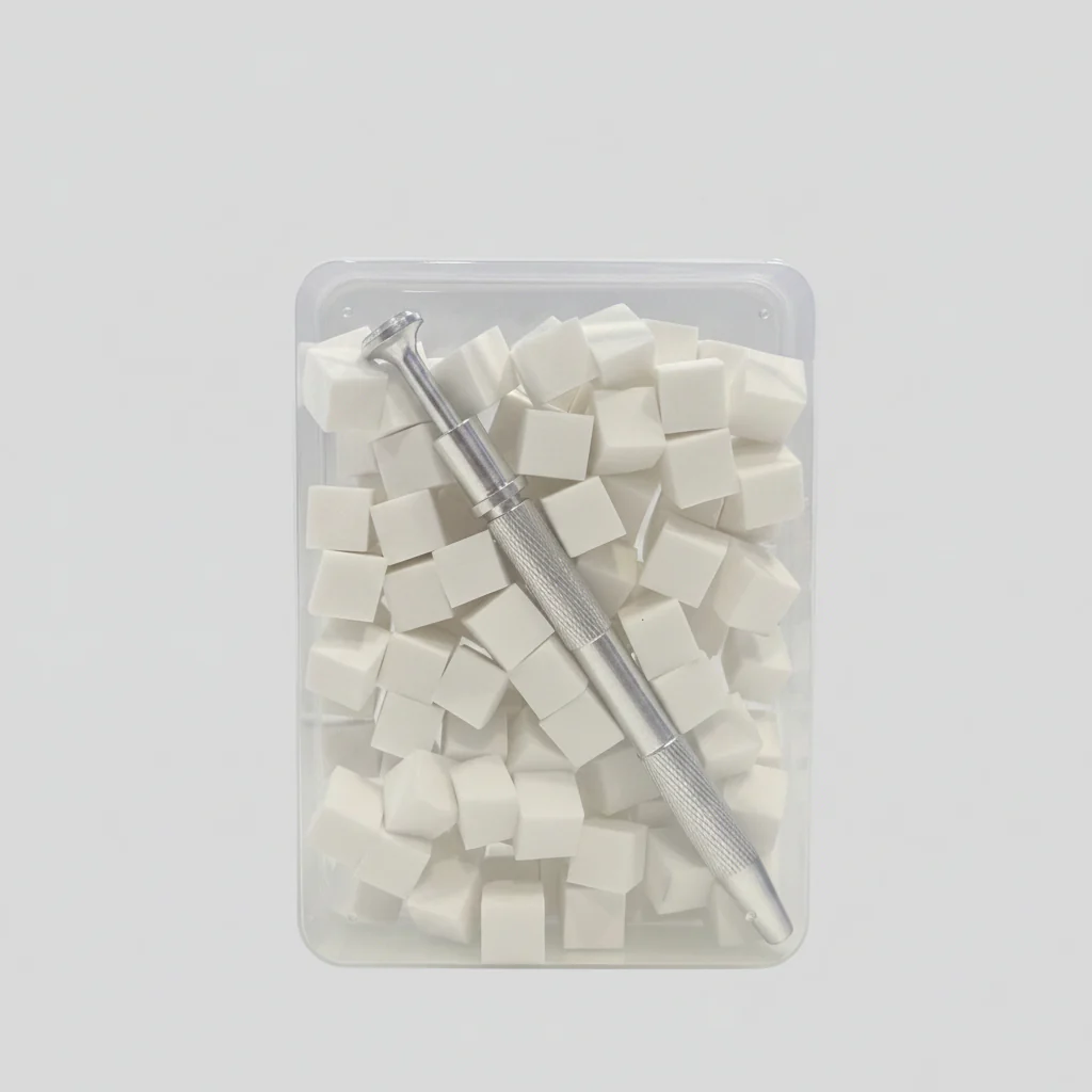 JNBS Mini Nail Sponges with Grabbing Pen (Assorted Color) - Image 6