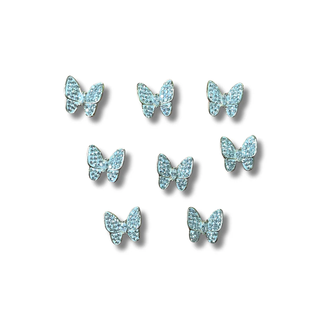 JNBS Nail Charm Rhinestone Butterfly (4 Styles) - Image 2