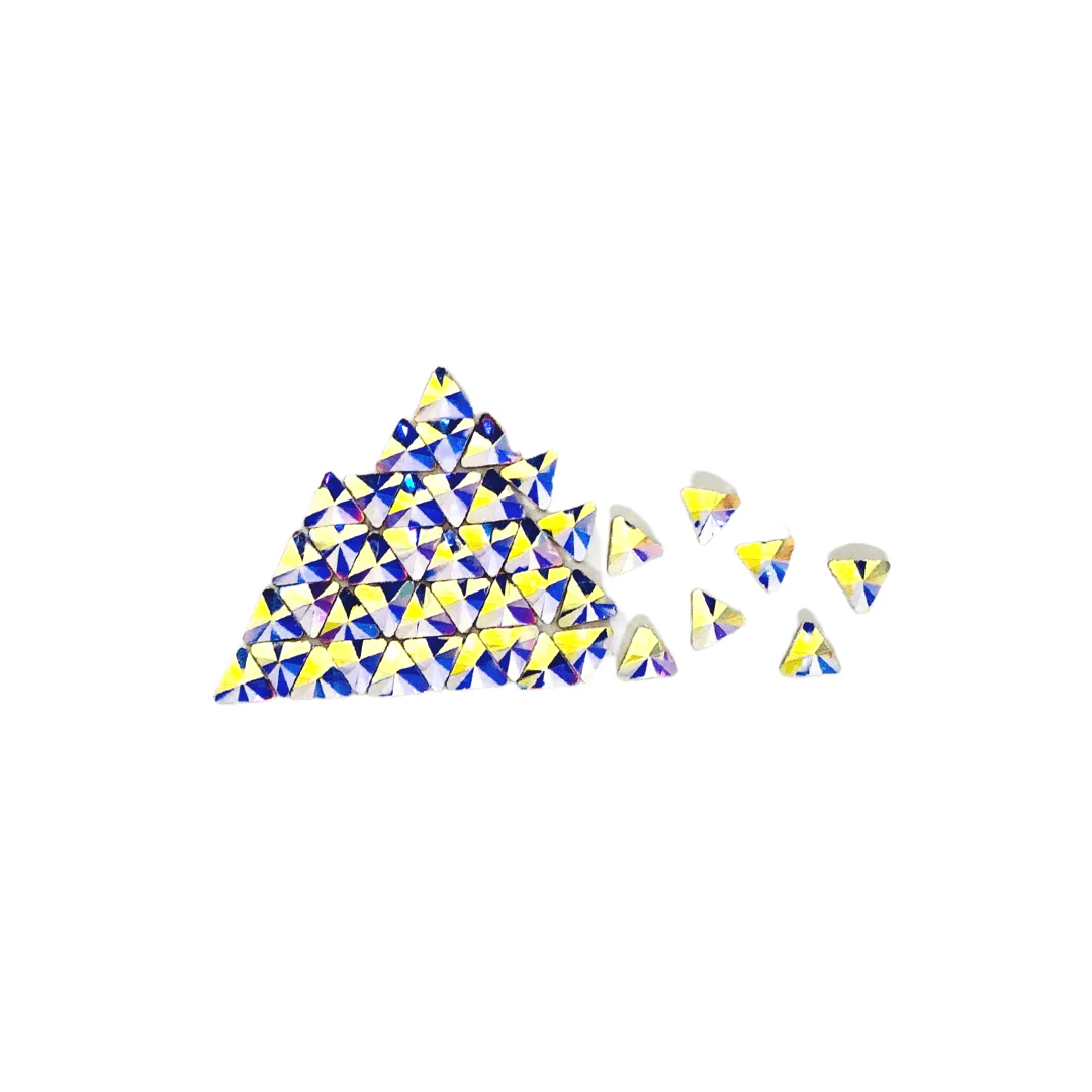 JNBS Nail Charm Rhinestone Triangle