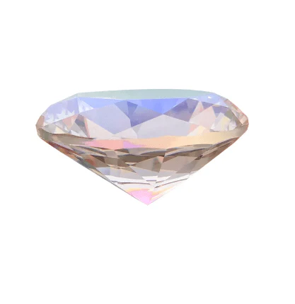JNBS Nail Display Transparent Glass Crystal Diamond Decorations